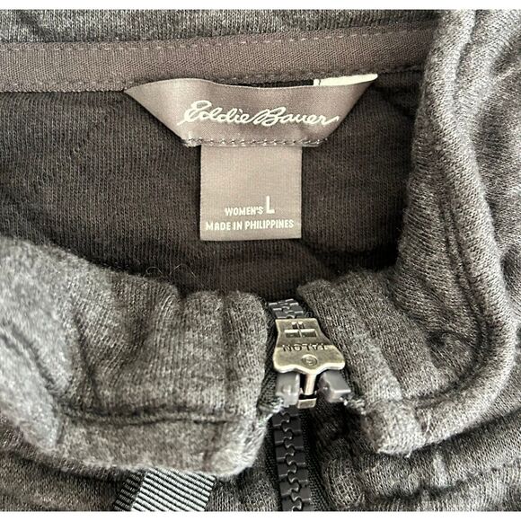 Eddie Bauer Quilted Pullover Jacket – Women’s L - Picture 3 of 3